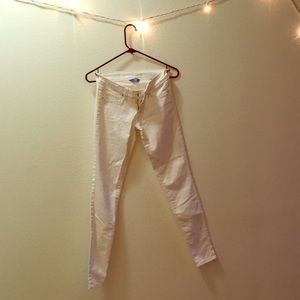 white skinny jeans